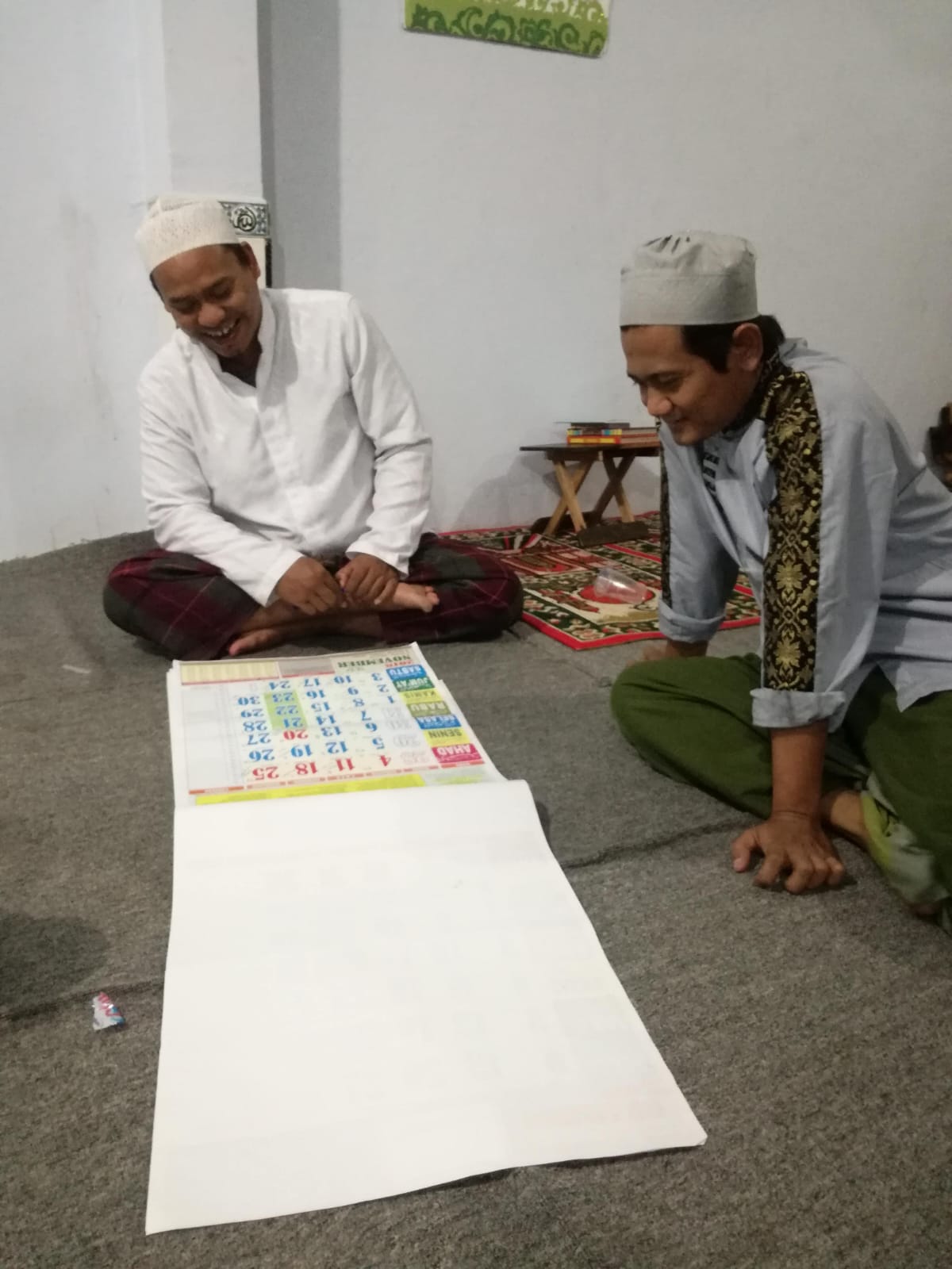Penjadwalan Safari Maulid Pertama, Maulid November 2018 